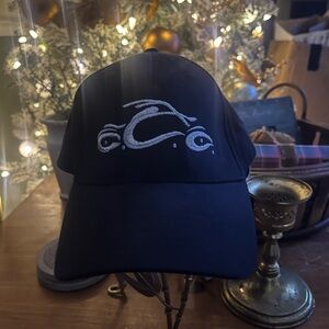 Orange County Choppers Black Cap with Silver Embroidery